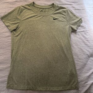 Nike Women's Olive Green Short Sleeve Tee